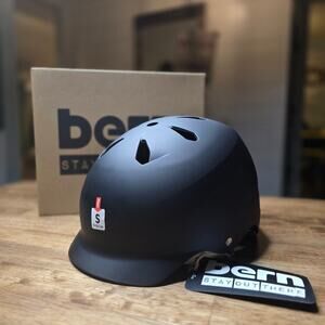 Bern Unlimited Watts EPS Summer Helmet Size Small, Black